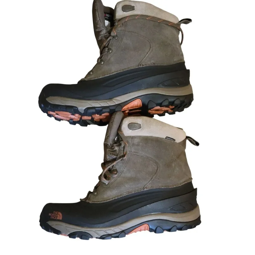 The North Face Boots Mens Size 11 Brown Heatseeker Insulated Snow NF0A39V6